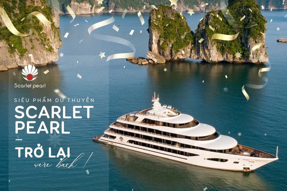Du thuyền Scarlet Pearl Lan Hạ Du thuyền Scarlet Pearl Lan Hạ